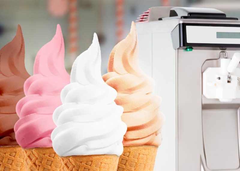 Maquinaria de hosteleria para hacer helados Soft