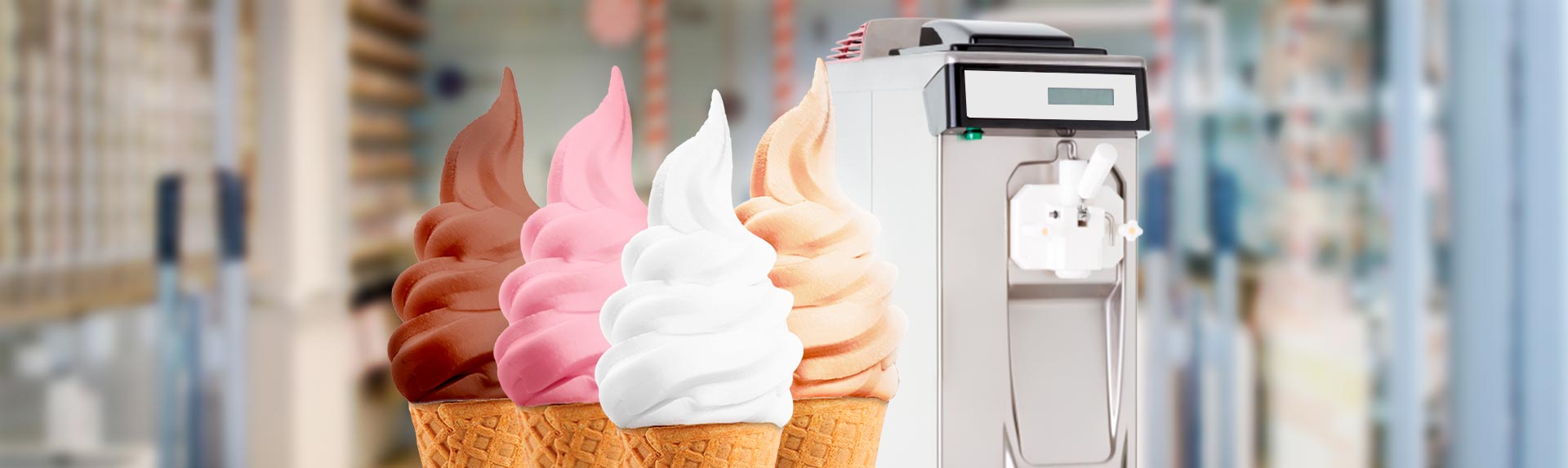 Máquina Para Hacer Helados Soft o Suave 30 Lts KFRIO - MakiFrio