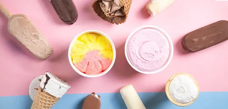 Helados y paletas en diferentes presentaciones 