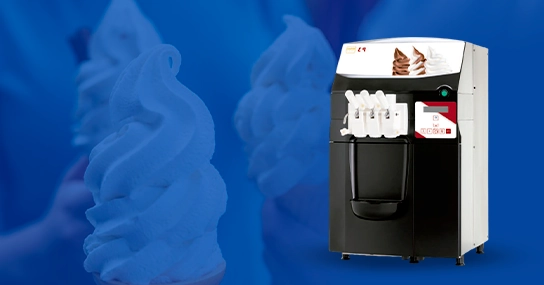 Máquina para helado suave con bomba perstáltica