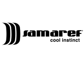 Logotipo de Samaref, socio comercial de Gelatec Group.