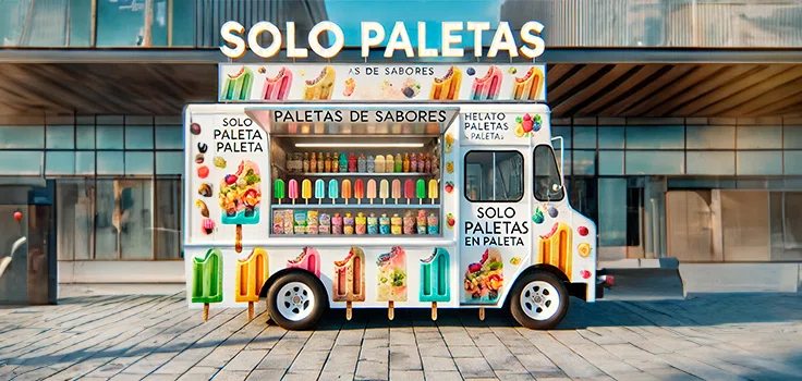 Foodtruck de paletas de sabores
